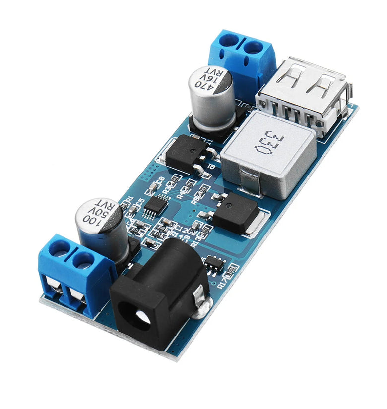 24V / 12V To 5V 5A DC-DC Buck Power Module Step Down Module Power Converter