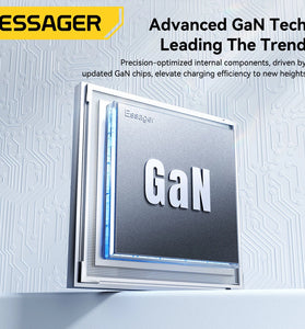 [GaN Tech] ESSAGER ES-CD46 65W 2-Port USB PD Charger USB-A+Type-C PD3.0/2.0 QC4.0 FCP SCP DCP AFC PPS iP2.4A Fast Charging Wall Charger Adapter EU Plug US Plug for iPhone 16 16 Pro 15 14 13 Pro Max for Xiaomi 15pro for Samsung Galaxy Z Flip6