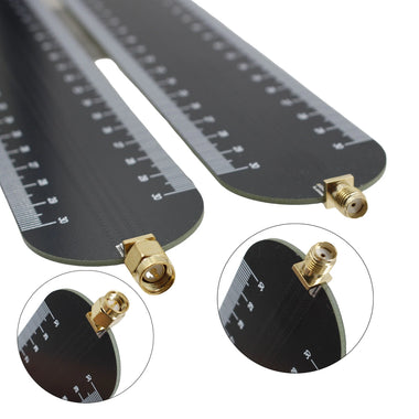 PDA435 Dipole Antenna 430-440MHz 1.7dBi Gain Low VSWR SMA Connector for SDR Wireless Communication