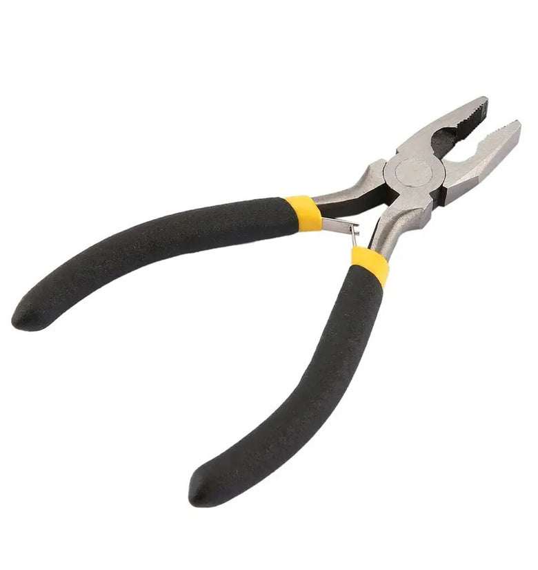 8PCS Mini Pliers Tools Kit High-Quality Metal Durable Portable Lightweight For Jewelry Making Beading DIY Projects Including Round Nose Flat Nose Long Nose Optimal Performance-Stable Precise Versatility