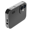 D6 3-inch IPS Full Touch Screen Digital Cameras Three-lens CCD Camera HD 1080P 1200MP 16X Zoom Cam Anti shake Support OTG for Live Streaming Music Playback Video Recording