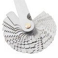 58PCS Metric & Imperial Screw Thread Pitch Gauge Stainless Steel Portable Accurate Precision Tool for Industrial Measurement