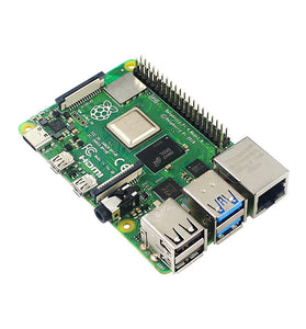 4GB Raspberry Pi 4B RAM Cortex-A72 ARM v8 64-bit SoC 1.5GHz Gigabit Ethernet WiFi BLE 4K Video RPi 4B Pi4 Development Board