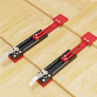 2PCS Gecko Gauge Siding Installation Tool Siding Mounting Kit Adjustable Siding Reveals Dual Scale Metric/Imperial