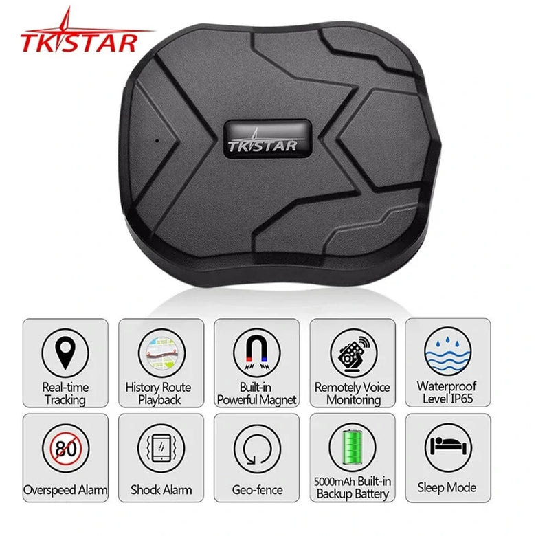 TKSTAR TK905 Vehicle GPS Tracker 5000mAh 90 Days Standby 2G Car GPS Locator Waterproof Built-in Powerful Magnet Voice Monitor Free Web APP