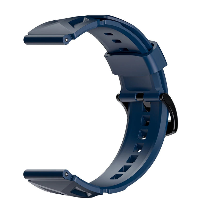 LOKMAT G0041 22mm Multi-color Silicone Replacement Strap for LOKMAT Smart Watch 22mm Width