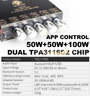 ZK-TB21 PRO 2.1 Channel 5.2 Stereo bluetooth Amplifier Board 50W+50W+100W TPA3116D2 Chip AUX Amplifier