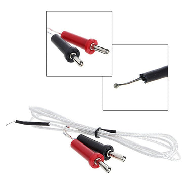 TP-01A K-Type Thermocouple Probe Copper Wire Coated -50 to 350C 100 cm for Multimeters Temperature Gauges Measuring Tools