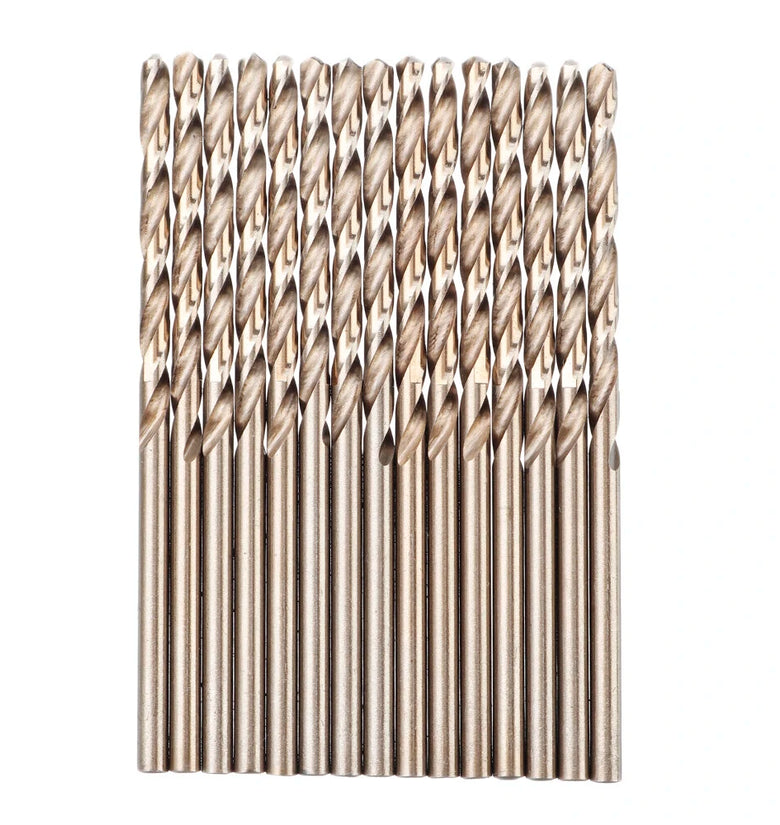 Drillpro 99Pcs M35 Cobalt Drill Bit Set 1.5-10mm HSS-Co Jobber Length Twist Drill Bits For Stainless Steel Wood Metal Drilling
