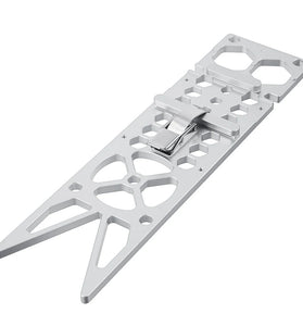 340mm Aluminum Alloy Woodworking 90 Degree Right-angle Guide Rail Electric Circular Saw Track Engraving Machine Open Board Auxiliary Rail Compatible with Festo/ Triton Rail