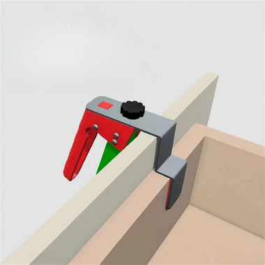 Woodworking Drawer Installation Assistant Clip Drawer Panel Woodworking Mounting Clip Carpentry Cabinet DIY Auxiliary Jig