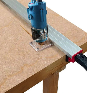 ENJOYWOOD 600mm/900mm Clamp Edge Saw Guide Router Trimming Guide Electric Circular Saw Cutting Machine Straight Guide for Quickcuts