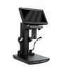 10.1 Inch USB Digital Microscope with IPS Screen 1000X Zoom Photo & Video Recording Features Compatible with MacOS and Windows Adjustable Angle Bracket 8 LED Lights Memory Card Slot