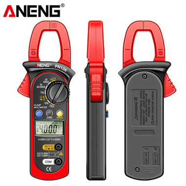ANENG PN106 4000 Counts Clamp Meter AC/DC Ammeter Voltmeter Electric Tester True RMS Multimeter Clamp Tool for Electrician