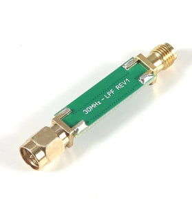 Low-Pass Filter Connector Installation 28mm x 9mm for Medium and Shortwave Signal Reception Noise Reduction High-Performance Filter
