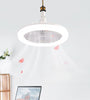 Ceiling Fans E27 Converter Base Smart Silent Ceiling Fans With Remote Control and Light LED Lamp Fan for Bedroom Living Room