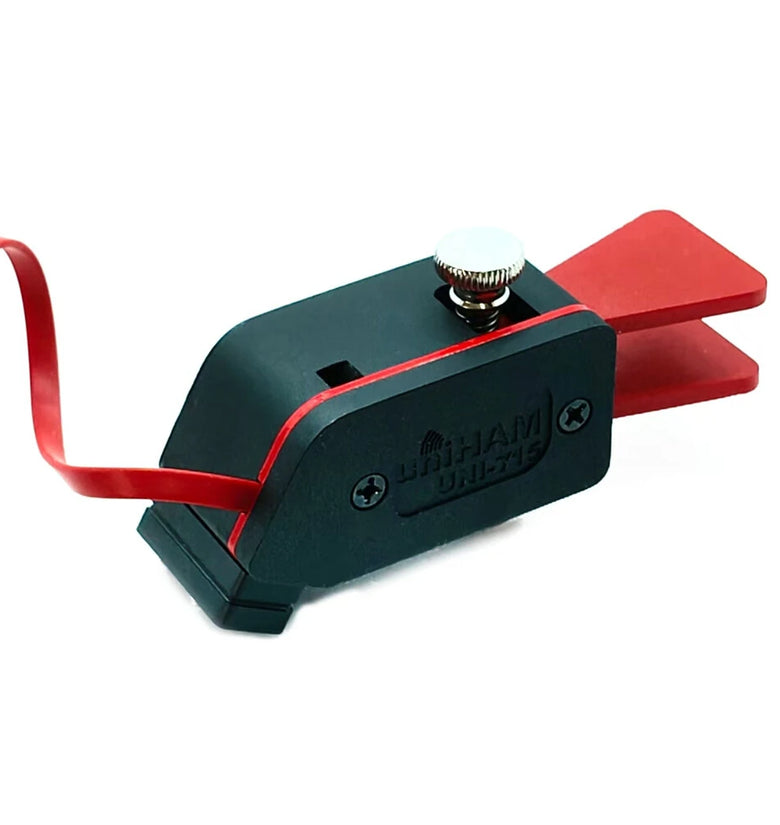 UNI 715 CW Key Ultra Light ABS Construction Silver Plated Contacts Adjustable Tactile Feedback Compatible with YAESU FT 817 Portable Operations Ambidextrous Design