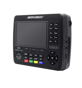 iBRAVEBOX V10 Finder Pro H.265 DVB-S2/T2 Advanced Finder with High-Performance Flash Memory and LNB/Tuner Input
