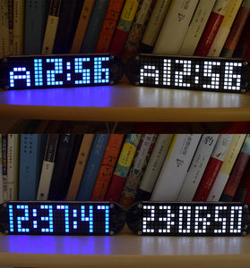 Geekcreit DS3231 High Accuracy Multifunction LED Dot Matrix Animation Effects Clock DIY Kit