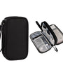 Double Layer Travel Portable Digital Product Storage Bag, U Disks Hard Disks Protective Cover, USB Data Cable Organizer Headset Charging Treasure Box Accessories Case