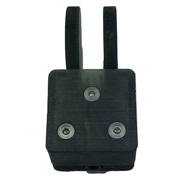 QU-2020 CW Key Automatic Morse Magnetic Adsorption Base Mini Dual Paddle Key Morse Code Keyer for SW Radio