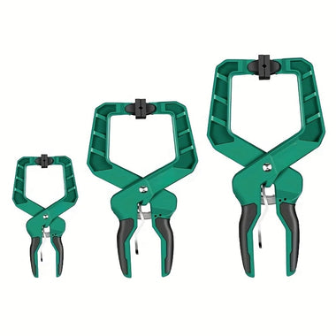 Quick Self-Locking Woodworking G Clamp 4/6/8/9 Inch Enhanced Nylon Body Soft TPU Jaws TPE Grip Ratchet Design One-Button Release Reinforced Ribs