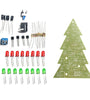 16-light Christmas Tree Components Tri-color/Colorful DIY Electronic Kits Electronics Training Exercises