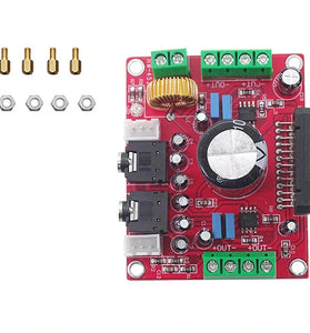 XH-M150 TDA7850 4*50W Car Audio Power Amplifier AMP Board with BA3121 Noise Reduction Module DC 12V