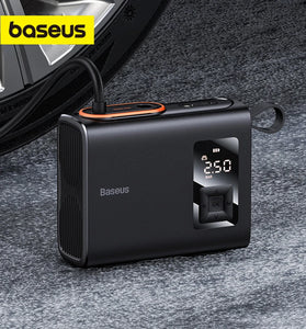 Baseus Cordless Tire Inflator Pump Portable Air Compressor Pressure Injector Tyre Electric Inflation for Car Motorcycle Bike