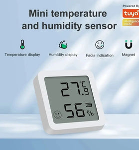 TH05 Tuya bluetooth Temperature Humidity Sensor with LCD Screen Smart Linkage Thermometer Hygrometer APP Remote Control