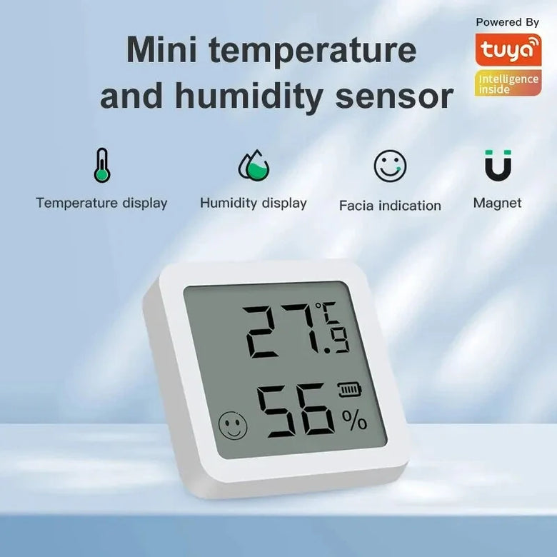 TH05 Tuya bluetooth Temperature Humidity Sensor with LCD Screen Smart Linkage Thermometer Hygrometer APP Remote Control