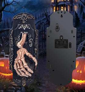 Elfeland Halloween Spooky Doorbell Sensor Spray Door Lock Luminous Audible Touch Sound Induction Venue Layout Haunted House