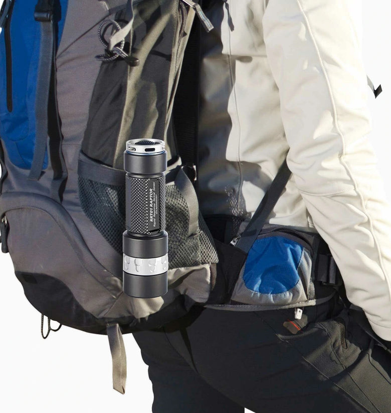 JETBeam RRT01 950LM XPL/Nichia 219C 3-Modes Tactical Flashlight IPX8 220M Long-range LED Torch + Extension Tube