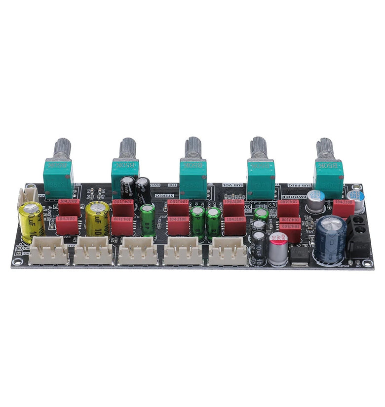Wuzhi Audio ZK-PR01 HiFi Front Tone Board Stereo Subwoofer Operational Amplifier JRC2068 AMP