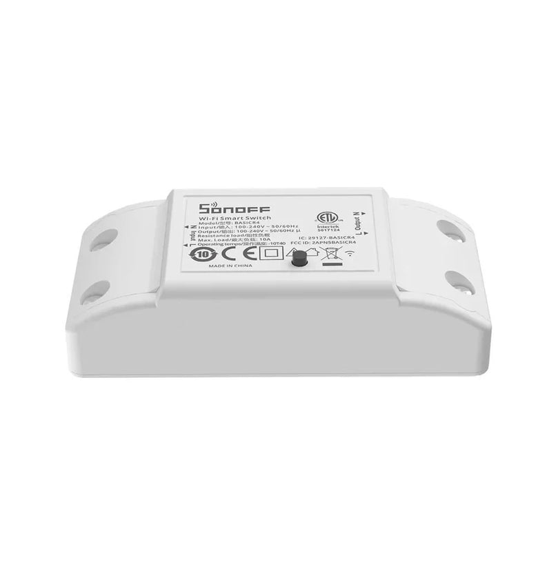 SONOFF Basic R4 WiFi ESP32 Chip Smart Switch 10A 2400W Smart Scene Magic Switch Module eWeLink IFTTT APP Remote Control Work with S-MATE2 R5 Alexa Google