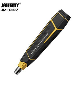 JAKEMY JM-8197 16-Piece CR-V Screwdriver Set with Phillips Slotted Tri-wing and Hex Bits Multi-Function Household Tool Kit