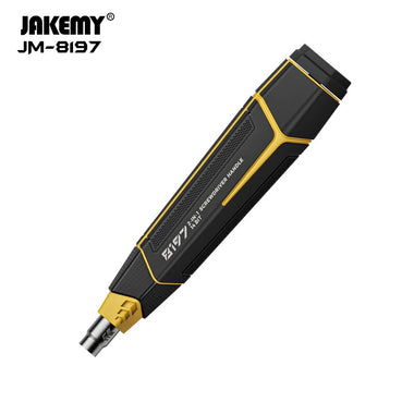 JAKEMY JM-8197 16-Piece CR-V Screwdriver Set with Phillips Slotted Tri-wing and Hex Bits Multi-Function Household Tool Kit