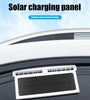 Solar-Powered Car Ventilation Fan Air Circulation Fan Solar Charging Ventilation Fan Auto Cooling Fan Air Exhaust Radiator for Vehicle Truck SUV