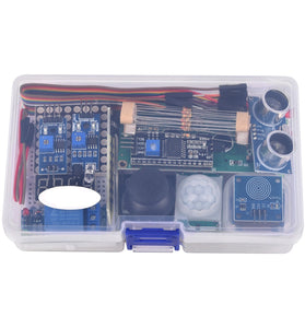 AOQDQDQD Module Sensor Kit For Arduino with 0.96" OLED 1602 LCD Display Relay Servo Motor DHT11 for Starter Projects