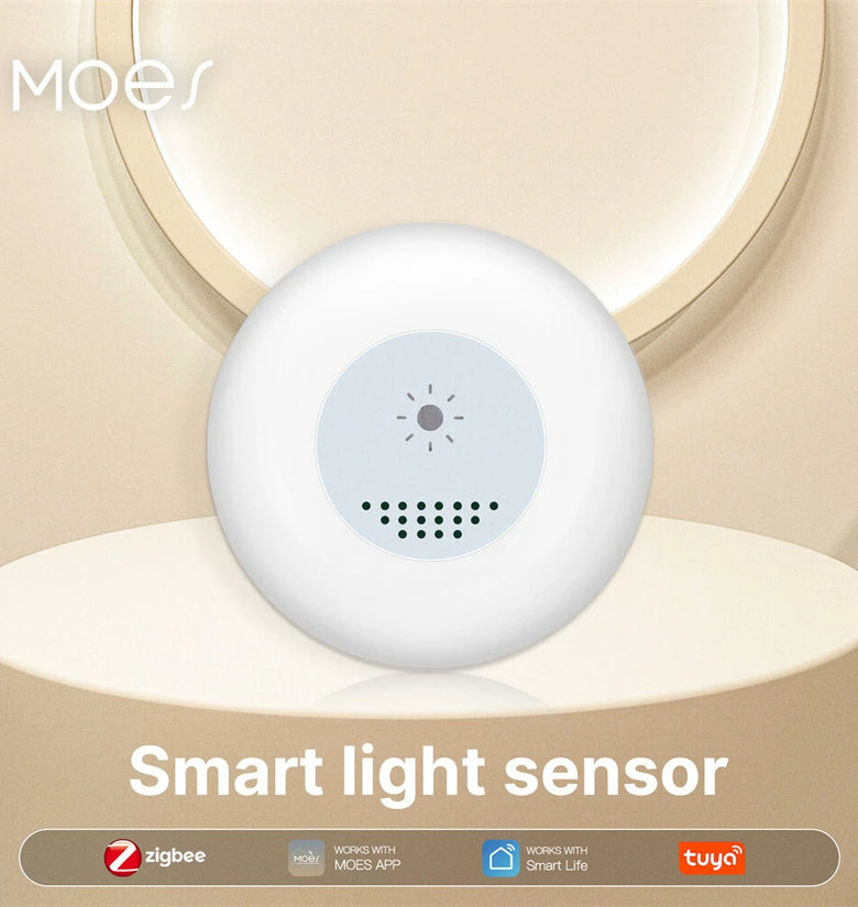 Smart Light Sensor Illuminance Brightness Test Home Lighting Automation Smart Home Tester APP Control