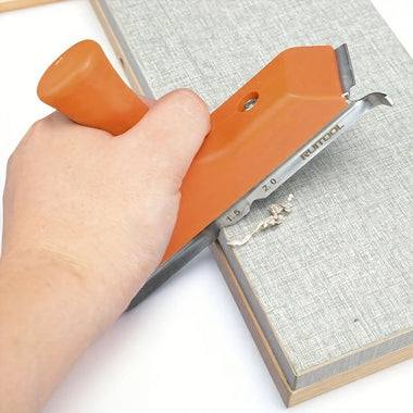 Handheld Edge Banding Trimmer High-quality Steel Blade for Wood PVC ABS Veneer Precision Cutting Tool Ergonomic Handle Multifunctional R15 R20 Chamfer Woodworking Edge Cutter