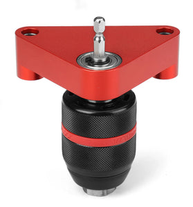 ENJOYWOOD Drilling Chuck For Woodworking Drill Locator Guide Drilling Assembly 2-13mm Clamping Keyless Chuck