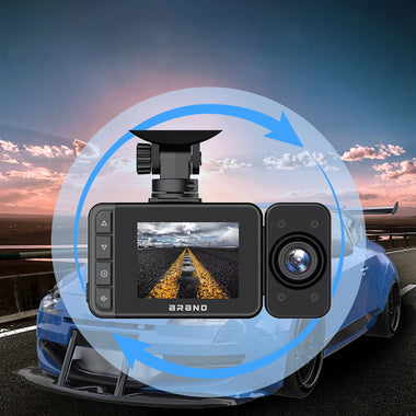 1080P 3 Channel Dash Cam Front and Rear Inside Full HD Recording With Night Vision Wifi Driving Recorder High-Definition Video Parking Monitoring With Night Vision