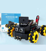 Yahboom Smart Robot Car Kit Roboduino V2 with ESP32 WiFi Camera Metal Body Educational Toy Robotic Kit DIY for Arduino