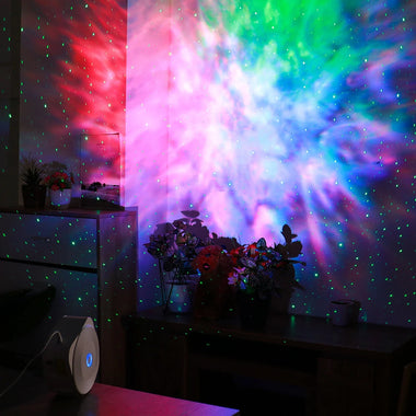BlitzWill BW-PLT1 Smart Star Projector Upgraded Version with Star + Colorful LED Nebula  Sync With Music Smart APP Control Timing & Countdown Voice Control with Alexa