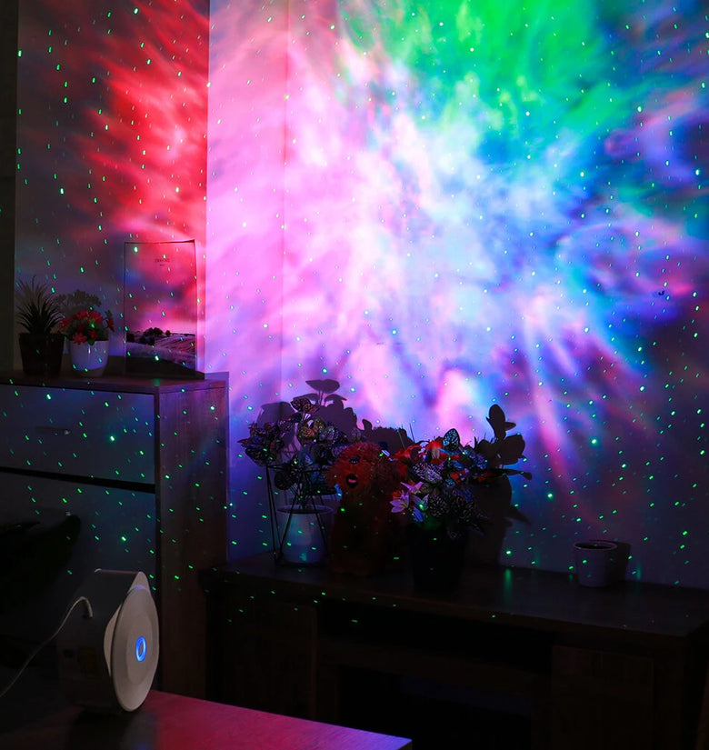 BlitzWill BW-PLT1 Smart Star Projector Upgraded Version with Star + Colorful LED Nebula  Sync With Music Smart APP Control Timing & Countdown Voice Control with Alexa