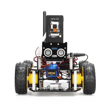 TSCINBUNY ESP32 CAM Automation Smart Robot Car Kit Ultrasonic Obstacle Avoidance Face Recognition for Arduino IDE Keil5 Programming