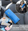 Universal Car Seat Belt Shoulder Cushion for Kids Adjust Shoulder Toddler Head Protector Baby Sleeping Seatbelt Positioner Plush Cover Pad
