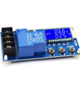 XY-L30A NC Battery Charging Control Module Digital 6-60V Voltage Regulator with LCD Display Overcharge Protection Auto Charge Control for Lead-acid Acting Batteries