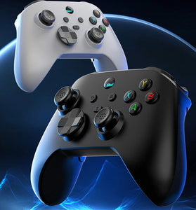 G6 Wireless bluetooth Game Controller Hall Effect Joystick and Trigger Built-in Six-axis Gyro Vibration Turbo Function Asymmetric Motor for Switch PC Android iOS